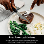 Ninja Foodi NeverDull Premium 14pc German Stainless Steel Knife System & Built-in Sharpener, K32014