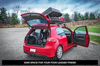 JEGS 90098 Rooftop Cargo Carrier Luggage, 18 Cubic ft, Waterproof