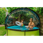 EXIT Toys UV Resistant Pool Covers, PVC Transparent, 104" x 104" x 55"