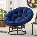 Better Homes & Gardens Papasan Accent Chair, Gray Linen