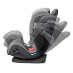 Cybex Eternis S. All-in-One Convertible Car Seat. 12-Position Height-Adjustable Reclining Headrest. Side Impact Protection. Manhattan Grey. 120 lb (Non- Sensorsafe)