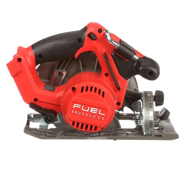 M18 FUEL 18V Lithium-Ion Brushless Cordless 6-1/2 in. Circular Saw W/ M18 5.0 Ah Battery