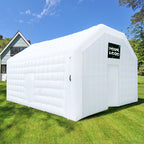WARSUN 60 Person Large inflatable Party Tent with Disco Cube