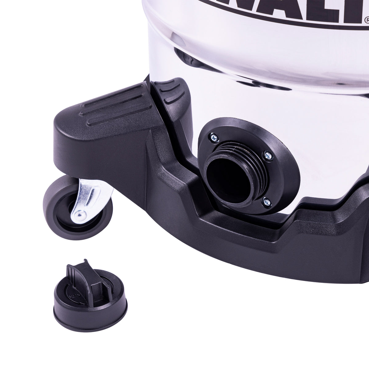 DeWalt 8-Gallon 4 HP Stealthsonic Quiet Stainless Steel Wet Dry Vacuum
