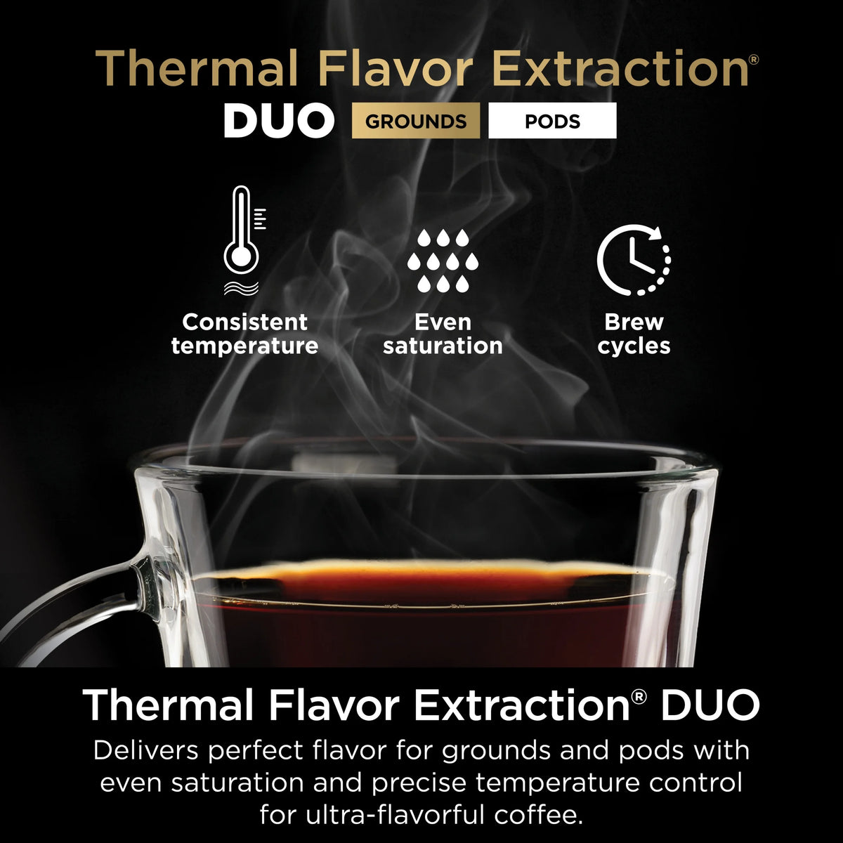 Ninja DualBrew Hot & Iced Coffee Maker, Single-Serve, compatible with K-Cups & 12-Cup Drip Coffee Maker, CFP101