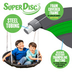 XDP Recreation All Star Playground Metal Swing Set for up to 7 Children