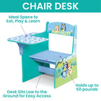 Bluey 3-Piece Toddler Bedroom Set by Delta Children, Blue