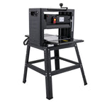 VEVORbrand 12.5" Thickness with detachable stand, Foldable Wood Planer 1500W Thickness Woodworking 315"/min Feed Rate Double Cutter Benchtop Thickness Planer with Dust Exhaust Interface Stand