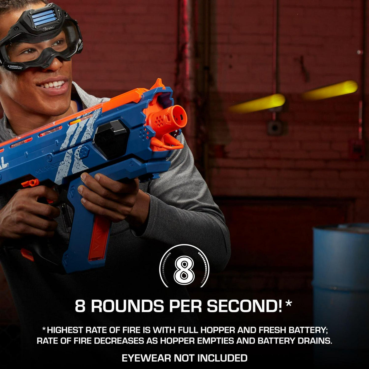 Nerf Perses MXIX-5000 Rival Motorized Blaster (Blue)