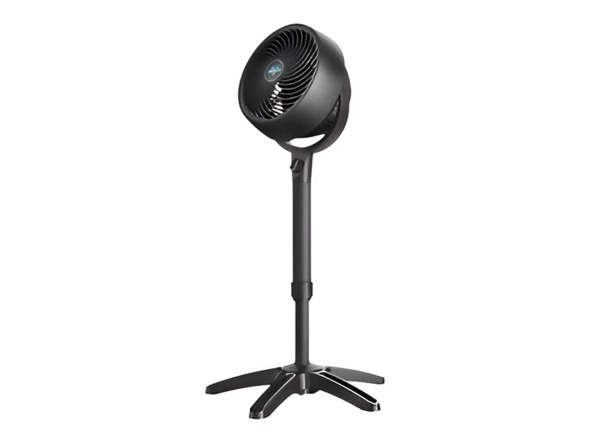 (2 pack) Vornado 683 Medium Pedestal Whole Room Air Circulator Fan, 3 Speed Control, Adjustable Standing Height, 32 to 38 Inches, Black