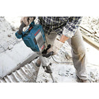 15 Amp 1-1/8 in. Corded Concrete Electric Hex Breaker Hammer Kit with Hard Carrying Case with Wheels