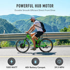 Viribus Electric Bike Conversion Kit 26" Rear Wheel 1000W Hub Motor LCD eBike DIY Set