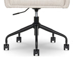 Better Homes & Gardens Juliet Office Chair, Ivory Boucle and Matte Black