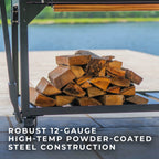 Backyard Discovery Argentine Santa Maria Heritage Wood Fire & Charcoal Grill, Fire Bricks