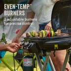 Coleman RoadTrip X-Cursion 2 Burner Propane Gas Portable Grill