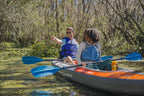 Advanced Elements AirVolution? 2 Pro - Inflatable Kayak with Pump - Recreational Tandem Kayak - 14.5 ft - Orange