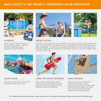 INTEX Round Metal Frame 10ft x 30in Above Ground Swimming Pool Set, Blue