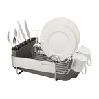 Kitchenaid Stainless Steel Wrap Compact Dish Rack in Satin Gray