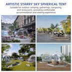 tent,Bubble Tent Weatherproof Shelter Party - Winter Tent Oversize Weather Proof - Oversize Weather Tent 8-10 Person - Cold Tent Party Cold-resistant Tent 8-10 Person Bubble Pod - Cold