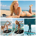 MSEASFREE Inflatable Paddle Board Stand up Paddle Board with Premium SUP Accessories