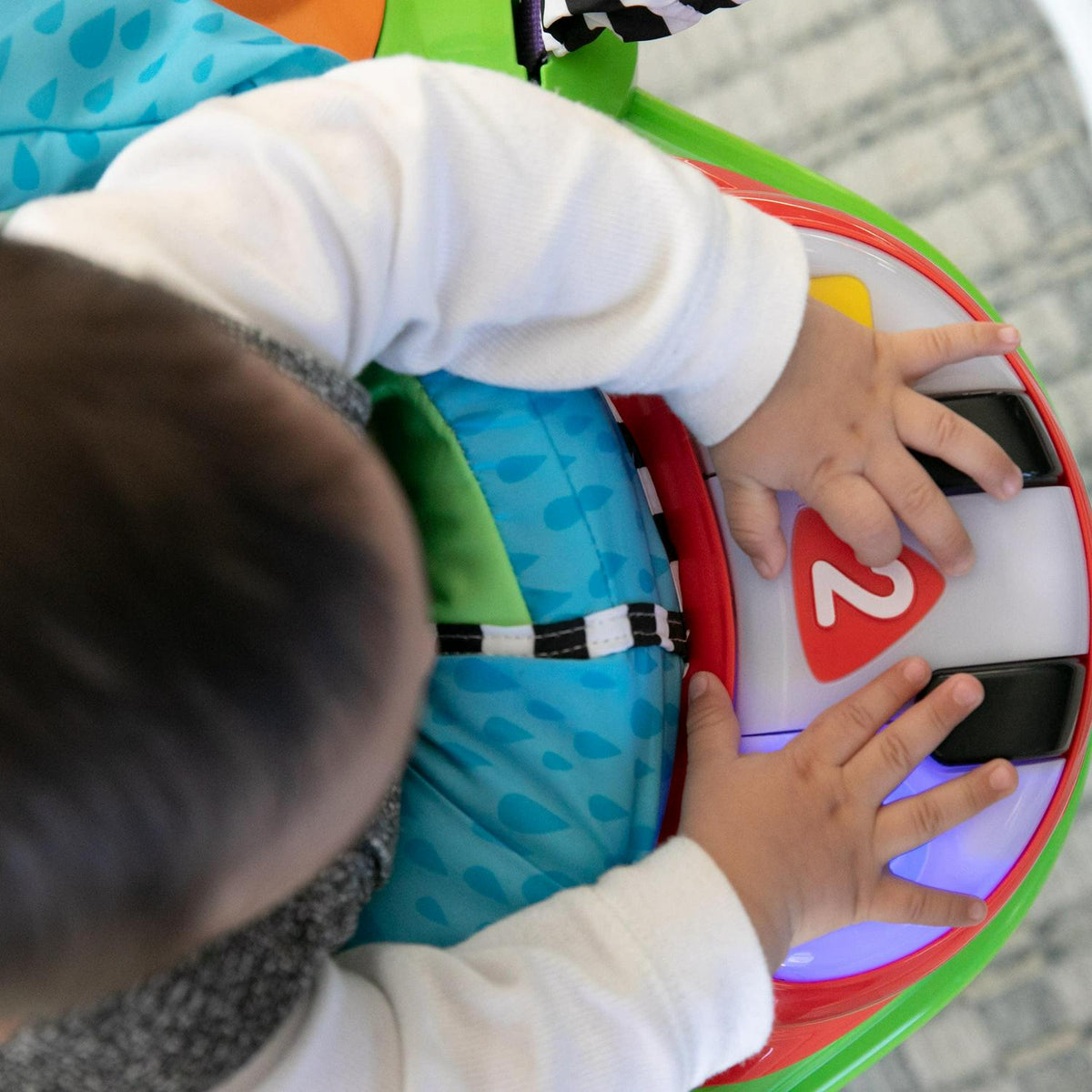 Baby Einstein Neighborhood Friends Activity Jumper with Lights and Melodies