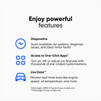 New! OBDeleven 3 Scan Tool, OBD2 Bluetooth Car Code Reader, Auto Diagnostic Scanner for iOS & Android