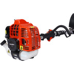 Power Snow Sweeper Brush Machine, 52cc Gasoline Walk-Behind Power Broom for Artificial Lawn Dirt Debris, 24" X 9" Brush, EPA Approved