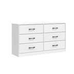 Mainstays Ardent 6 Drawer Dresser, White