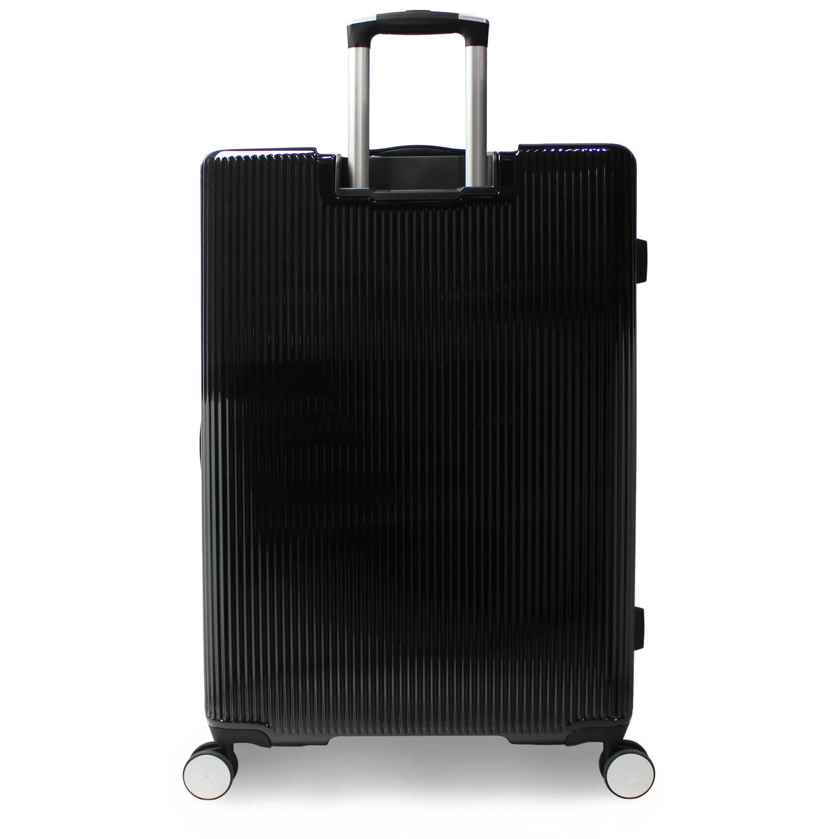 World Traveler Dejuno Monarch 30-Inch Polycarbonate Spinner Luggage - Black