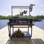 Backyard Discovery Argentine Santa Maria Heritage Wood Fire & Charcoal Grill, Fire Bricks
