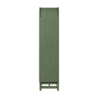 Better Homes & Gardens Juliet Narrow Arch Bookcase, Rich Black and Light Honey