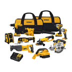 20V MAX Cordless 10 Tool Combo Kit with (2) 20V 2.0Ah Batteries, Charger, and Bag
