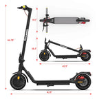 5TH WHEEL W16S 300W Electric Scooter with Turn Signal, 8.5” Solid Tires, 18mph & 12Miles Range, Folding Commuting E-Scooter for Adults with APP Control