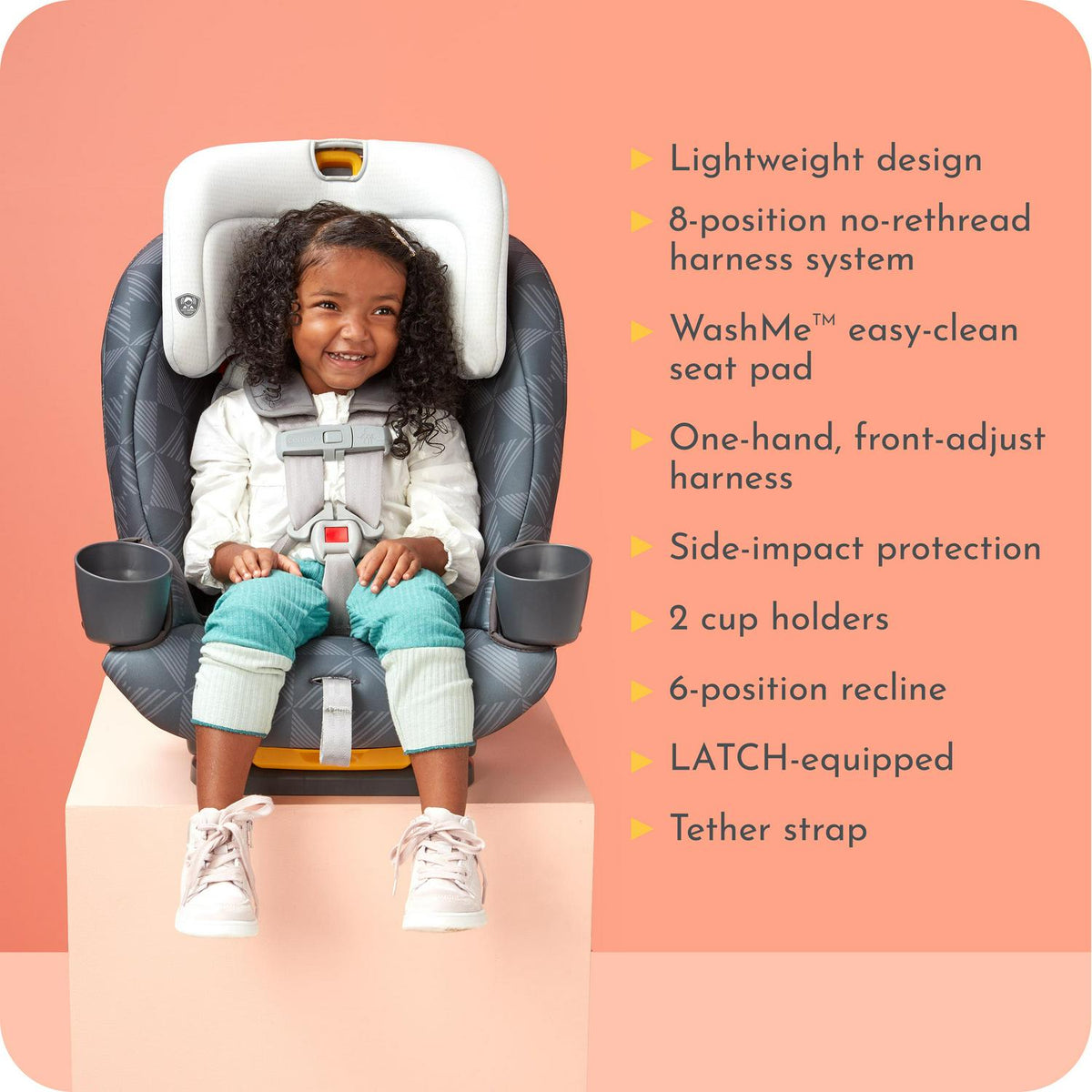Century Drive On 3-in-1 Convertible Car Seat. Metro