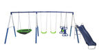 XDP Recreation All Star Playground Metal Swing Set for up to 7 Children