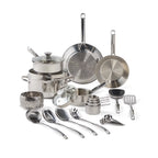 T-fal Cook & Strain Stainless Steel Cookware Set, 14 piece Set