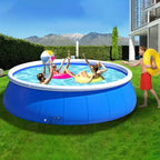 Inflatable swimming pool 244*63 butterfly inflatable coil mesh pool