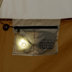 Ozark Trail 15' x 15' 8-Person Bell Tent with String Lights, 22.57 lbs