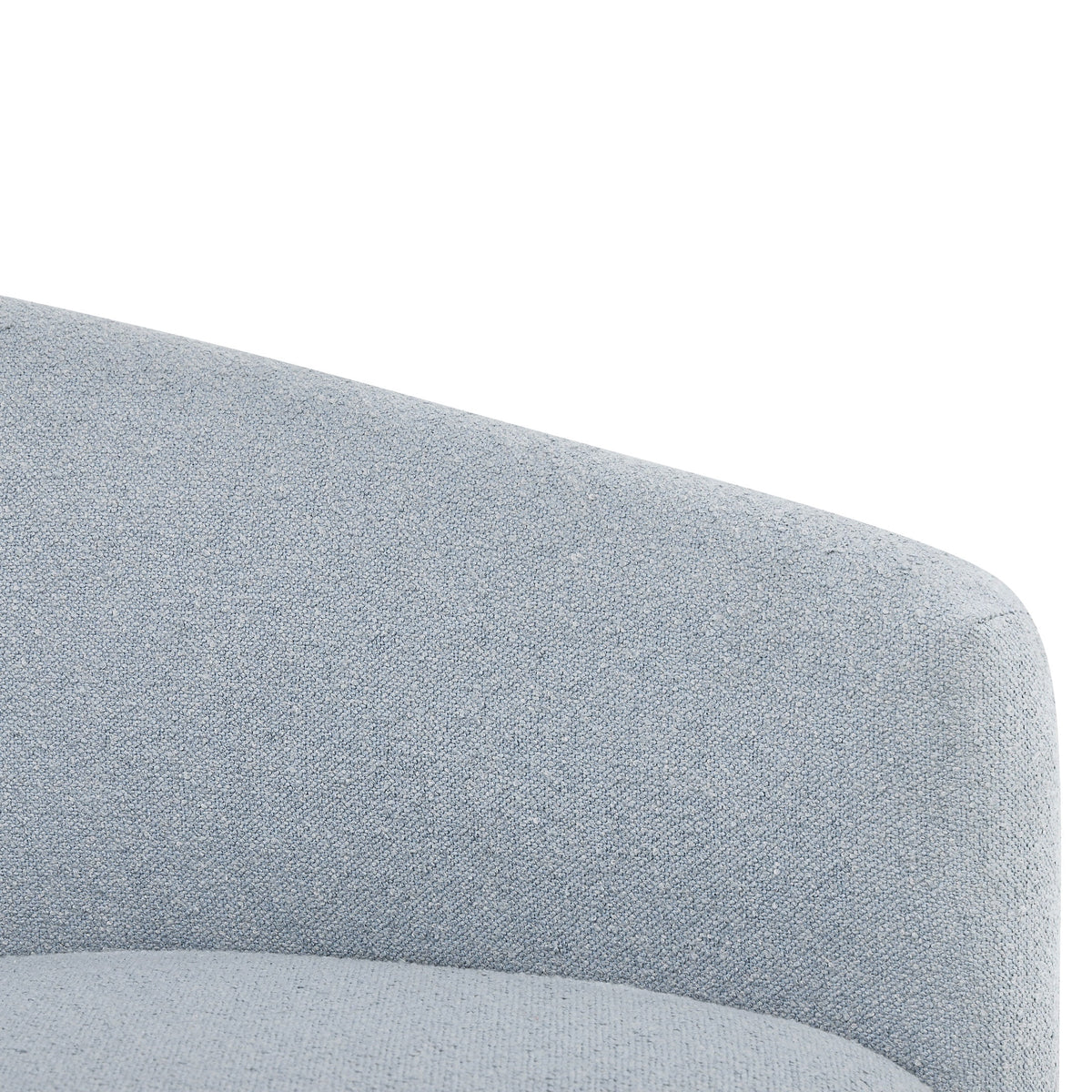 Beautiful Drew Accent Chair by Drew Barrymore, Cream Boucle