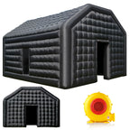 WARSUN 60 Person Large inflatable Party Tent with Disco Cube
