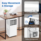 Gymax 8000 BTU portable air conditioner air cooler portable ac portable ac unit floor air conditioner