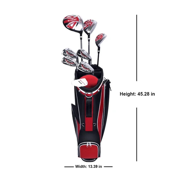 Nitro Men’s Blaster 13-Piece Golf Club Set – Right-Handed, Complete with Bag & Headcovers