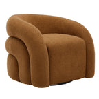360�� Swivel Accent Chair for Living Room, Boucle Barrel Armchair Single Sofa Chair Reading Chair, Sage Green