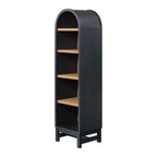 Better Homes & Gardens Juliet Narrow Arch Bookcase, Deep Green and Light Honey