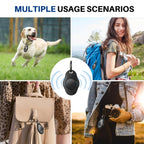 [4 Pack] AirTag Holder Keychain, IPX7 Waterproof Protective Air Tag Holder, Dropproof AirTag Keychain Cover, Full-Body Shockproof, Anti-Scratch, AirTag Case for Keys, Black