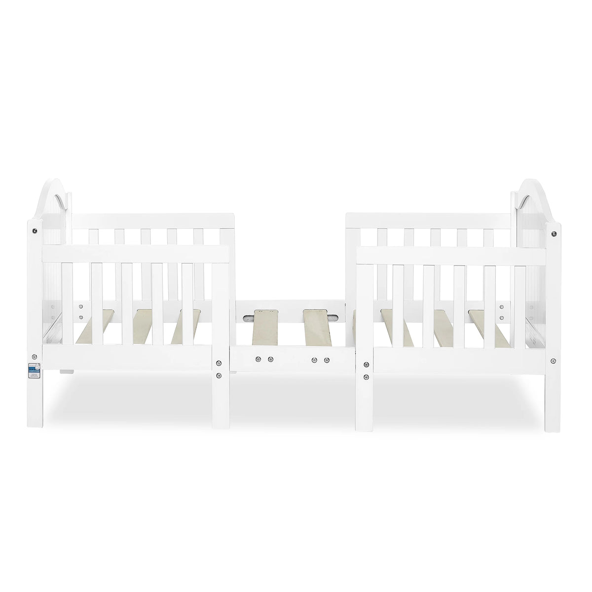 Dream On Me Portland 3 in 1 convertible Toddler Bed, Steel Grey