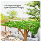 20x10ft Wood Pergola, Outdoor Gazebo Grape Trellis - Dark Brown