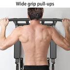 Dual-Use Wall-Mounted Pull-up Bar for Home Gym Strength Training Equipment Chin Up Steel Bar