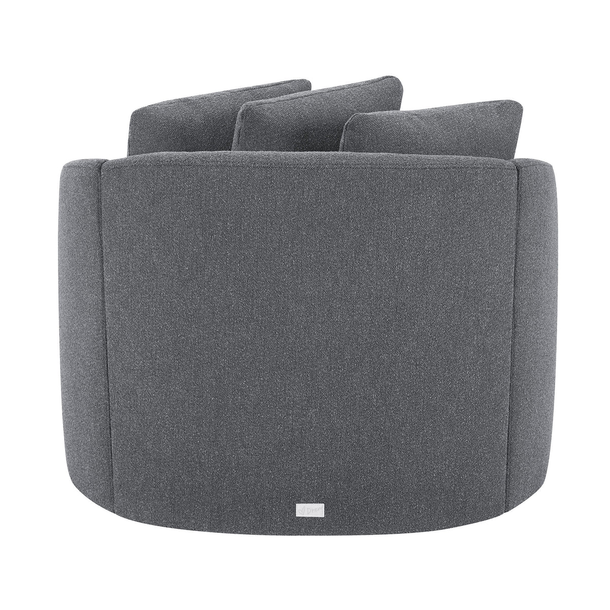 Beautiful Drew Accent Chair by Drew Barrymore, Cream Boucle