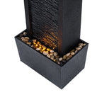 Teamson Home 37.99" Athena Outdoor Solar Powered Water Fountain